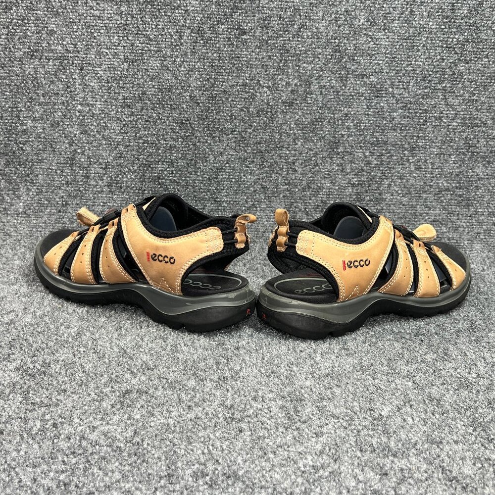 Ecco Bluma Sandals Women's Size 8 Brown Leather Bungee Lace Outdoor Hiking Shoes - Picture 6 of 11